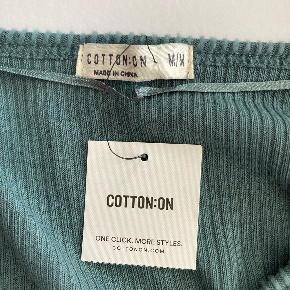 Cotton On | NWT Women’s Billy Brushed Ribbed Long Sleeve Crop Top - Picture 5 of 6